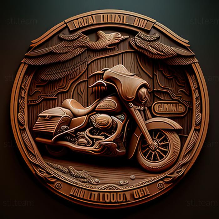 3D model Harley Davidson Ultra Limited (STL)